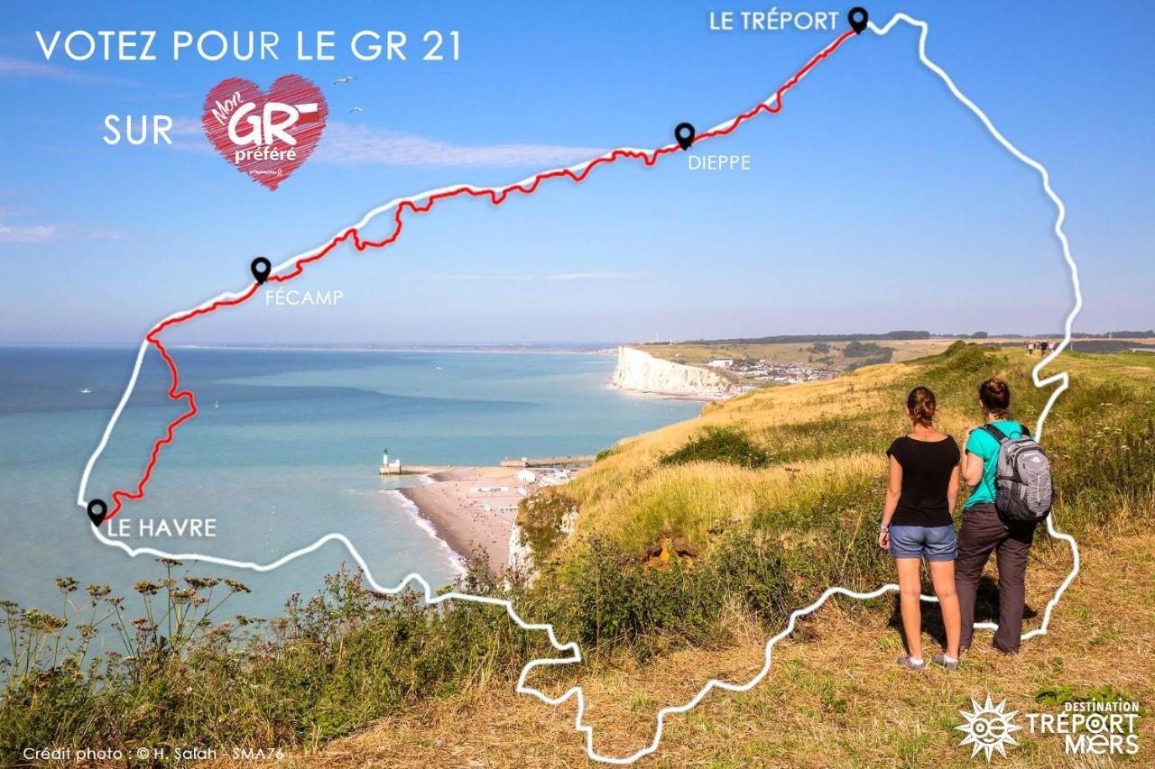 Le 101 - Les Locations Isahora Lägenhet Eu (Seine-Maritime) Exteriör bild